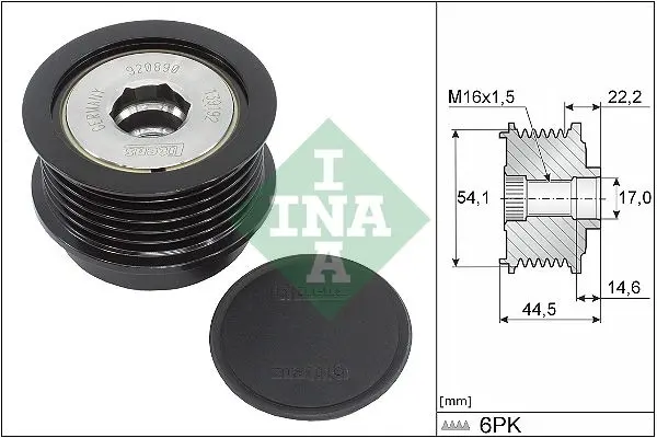 Sistem roata libera, generator Schaeffler INA 535 0352 10