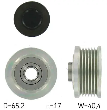 Sistem roata libera, generator SKF VKM 03206