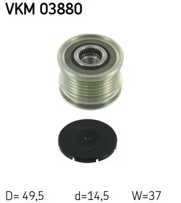 Sistem roata libera, generator SKF VKM 03880