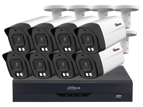 Sistem supraveghere 8 camere, 5MP, IR 40 metri, KIT8HD80M