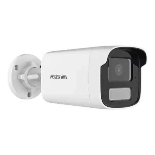 Sistem supraveghere IP complet 4 camere Hikvision 8MP Smart Hybrid Light 50m microfon, NVR AcuSense 8 canale, HDD si accesorii instalare incluse