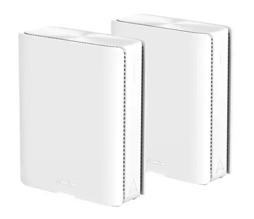 Sistem Wi-Fi Mesh ASUS ZenWiFi BQ16 (W-2-PK), BE25000, Quad-Band, acoperire 740m², Quad-Core 2.6GHz CPU, 256MB/2GB Flash/RAM, 10G dual-port, Smart Home Master SSIDs, AiProtection Pro, Adaptive QoS, VPN server/client, IPTV, OFDMA, Beamforming, AiMesh (Alb