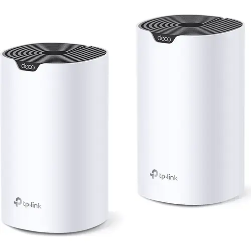 Sistem Wi-Fi Mesh TP-Link Deco S7 (2-pack) AC1900 Gigabit cu acoperire completa pentru casa