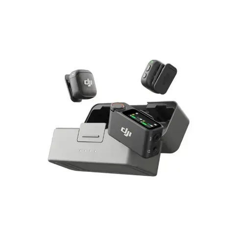 Sistem wireless microfoane DJI Mic Mini 2 (1 TX + 1 RX), Bluetooth (Gri)
