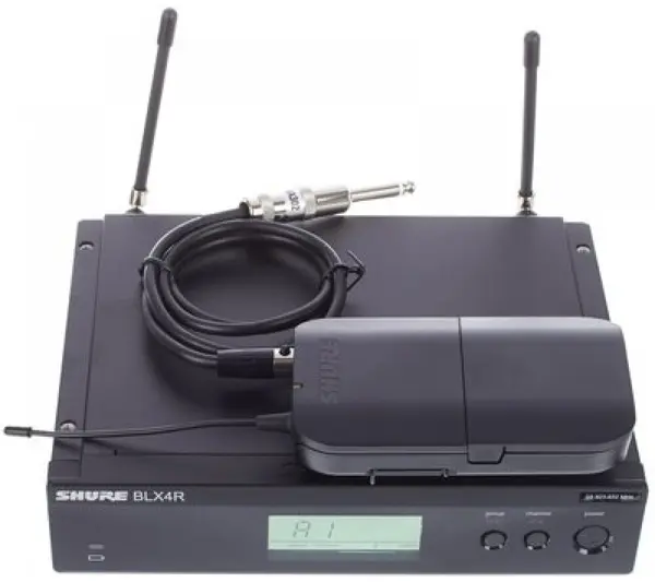 Sistem wireless Shure - BLX14RE-T11, negru