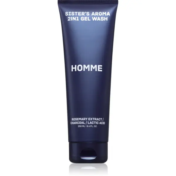 Sister's Aroma Homme Gel de duș pentru bărbați 2 in 1 250 ml