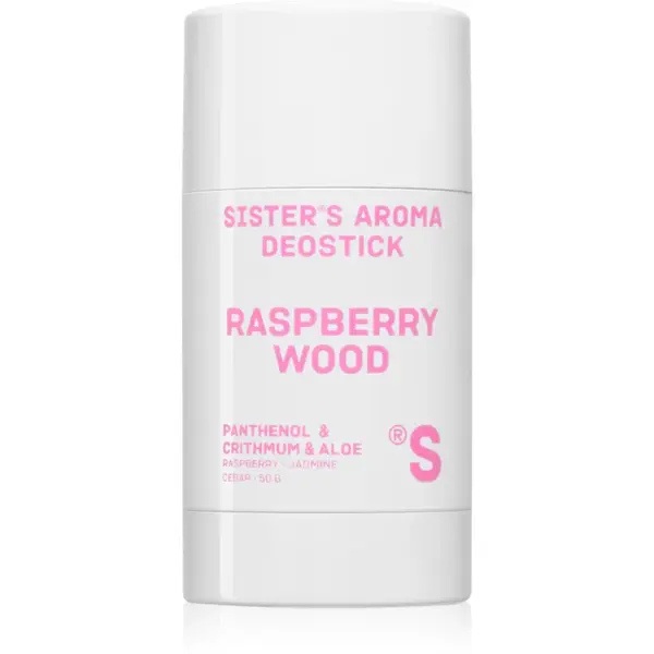 Sister's Aroma Wood Deostick deodorant stick impotriva mirosului si transpiratiei 50 g