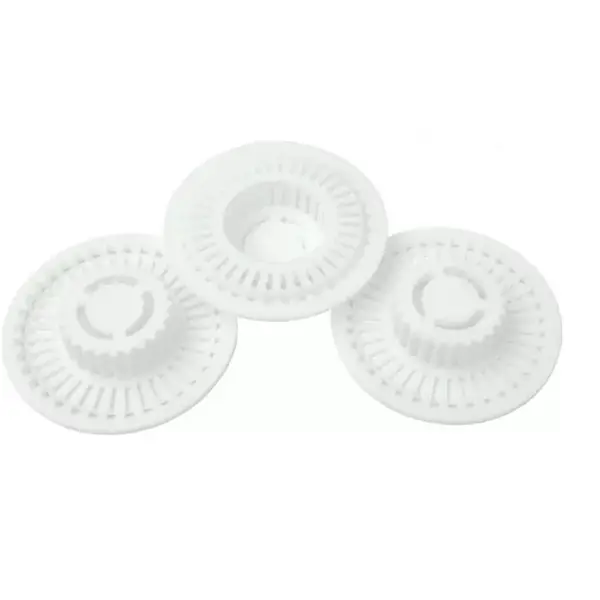Sita din Plastic pentru Chiuveta, Alb, 3 Bucati, Perfect Home
