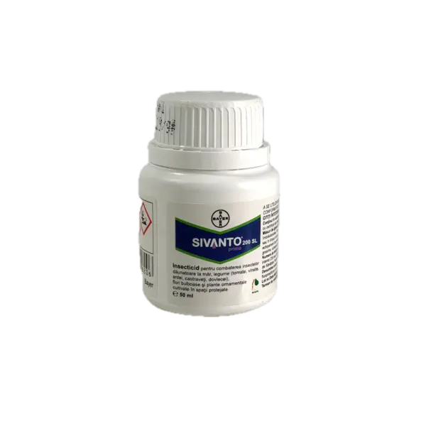 Sivanto Prime 200SL 50 ml, insecticid, Bayer, afide (mar, vinete, ardei, castraveti, tomate, dovlecei, salata, flori bulboase, plante ornamentale) - Default Title
