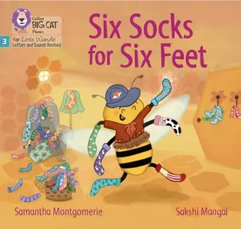 Six Socks for Six Feet. Phase 3 Set 1, Paperback/Samantha Montgomerie