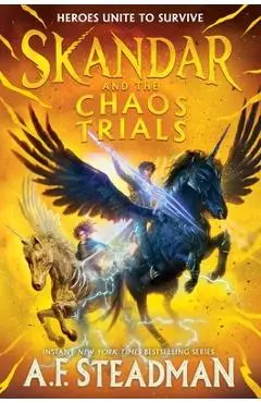 Skandar and the Chaos Trials - A. F. Steadman
