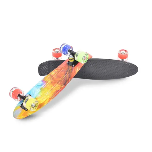 Skateboard 22 inch Byox Black Base Comics