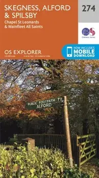 Skegness, Alford and Spilsby. September 2015 ed, Sheet Map/Ordnance Survey