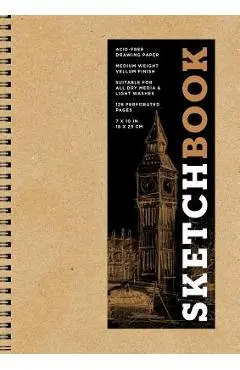 Sketchbook (Basic Medium Spiral Kraft), Volume 16 - Sterling Publishing Company