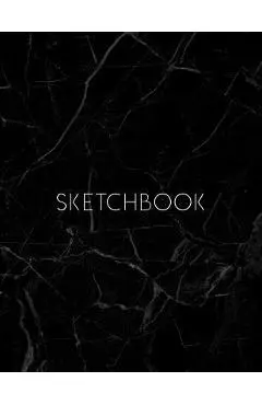 Sketchbook: Marble cover, sketchbook for Drawing, Coloring, Sketching and Doodling, 8.5 x 11 110 pages - Yeraldi Rusbel