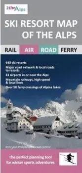 Ski Resort Map of the Alps, Sheet Map/***