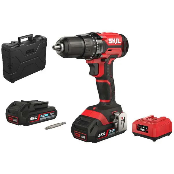 Skil SKIL 3008 HB bormasina cu acumulator, 0-420/1450 rpm, cuplu maxim 50 Nm, 2x Accu, incarcator, geanta