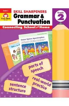 Skill Sharpeners Grammar and Punctuation, Grade 2 - Evan-moor
