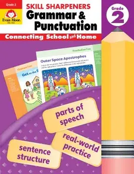 Skill Sharpeners Grammar and Punctuation, Grade 2, Paperback/Evan-Moor