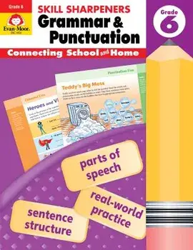 Skill Sharpeners Grammar and Punctuation, Grade 6, Paperback/Evan-Moor