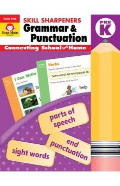 Skill Sharpeners Grammar and Punctuation, Grade Prek - Evan-moor