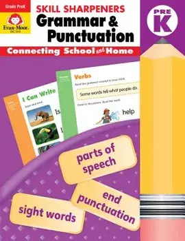 Skill Sharpeners Grammar and Punctuation, Grade Prek, Paperback/Evan-Moor