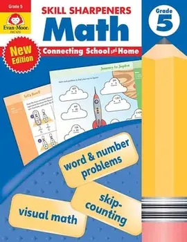 Skill Sharpeners: Math, Grade 5 Workbook, Paperback/Evan-Moor Corporation