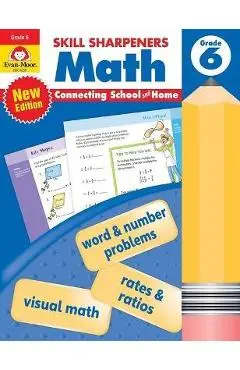 Skill Sharpeners: Math, Grade 6 Workbook - Evan-moor Corporation