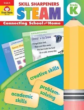 Skill Sharpeners: Steam, Kindergarten Workbook, Paperback/Evan-Moor Corporation