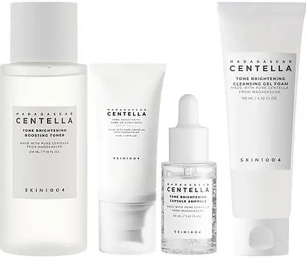 Skin 1004 Madagascar Centella Tone Brightening Set , 4 piese