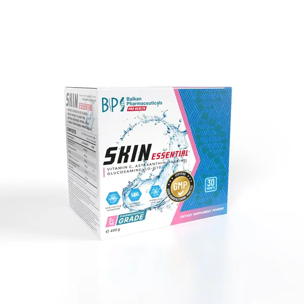 Skin Essential, Colagen Hidrolizat, 30 plicuri - Fructe de pădure