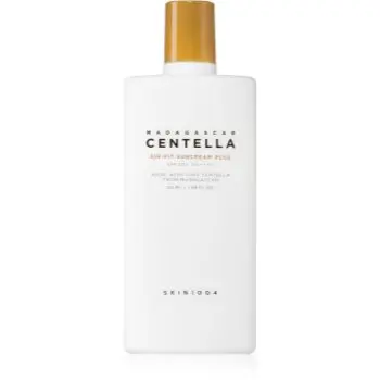 SKIN1004 Madagascar Centella Air-Fit Suncream Plus crema protectoare cu minerale pentru piele sensibilă SPF 50+