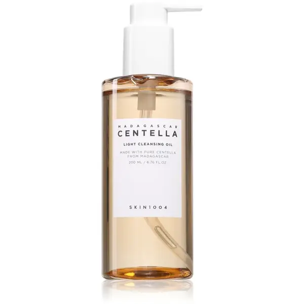 SKIN1004 Madagascar Centella Light Cleansing Oil ulei pentru indepartarea machiajului Ulei de curățare cu efect calmant 200 ml