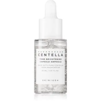 SKIN1004 Madagascar Centella Tone Brightening Capsule Ampoule ser hidratant pentru strălucirea și netezirea pielii