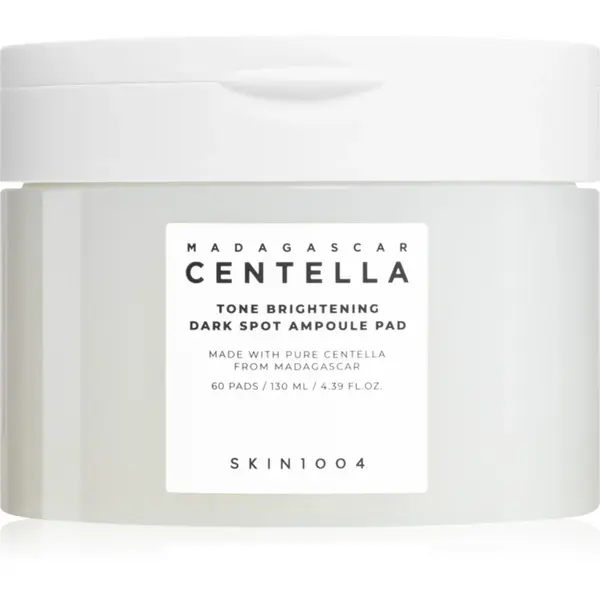 SKIN1004 Madagascar Centella Tone Brightening Dark Spot Ampoule Pad dischete de tonifiere impotriva petelor intunecate 60 buc