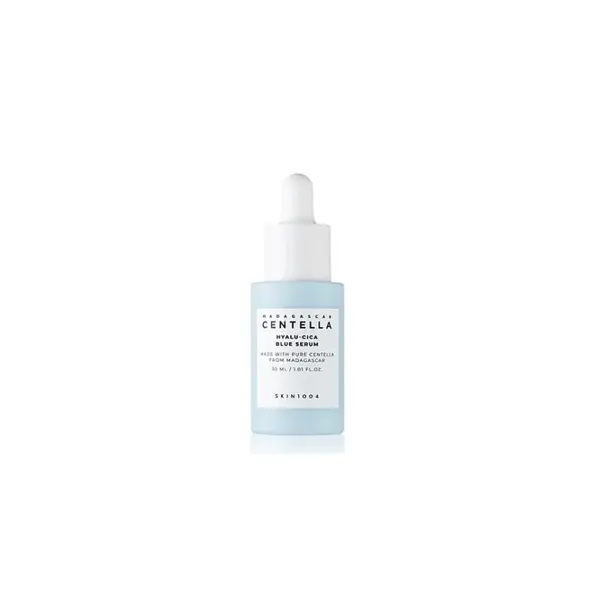 Skin1004 Ser hidratant și calmant cu Centella din Madagascar și Hyalucica Blue Serum Volum 30 ml