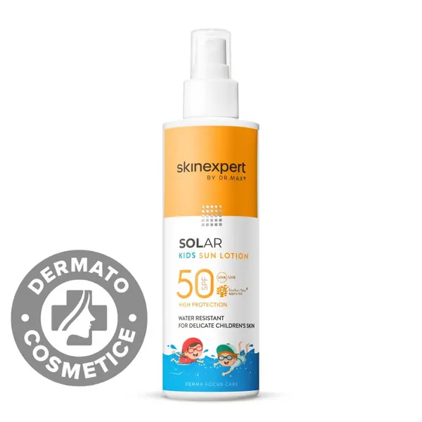 Skinexpert by Dr. Max® Solar Lotiune cu protectie solara pentru copii SPF50, 200ml