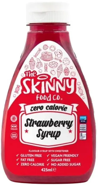 Skinny Syrup Căpșuni, 425 ml, Skinny Syrup