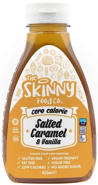 Skinny Syrup Salted Caramel & Vanilla, 425 ml, Skinny Food Co