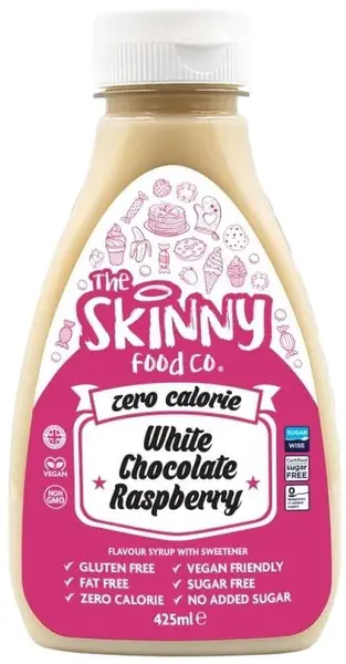 Skinny Syrup White Chocolate Raspberry, 425 ml, Skinny Food Co