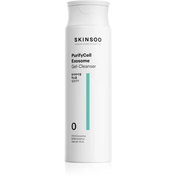 SKINSOO PurifyCell Exosome Cleanser gel exfoliant de curatare 250 ml