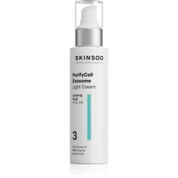 SKINSOO PurifyCell Exosome Light Cream crema hidratanta usoara cu efect matifiant