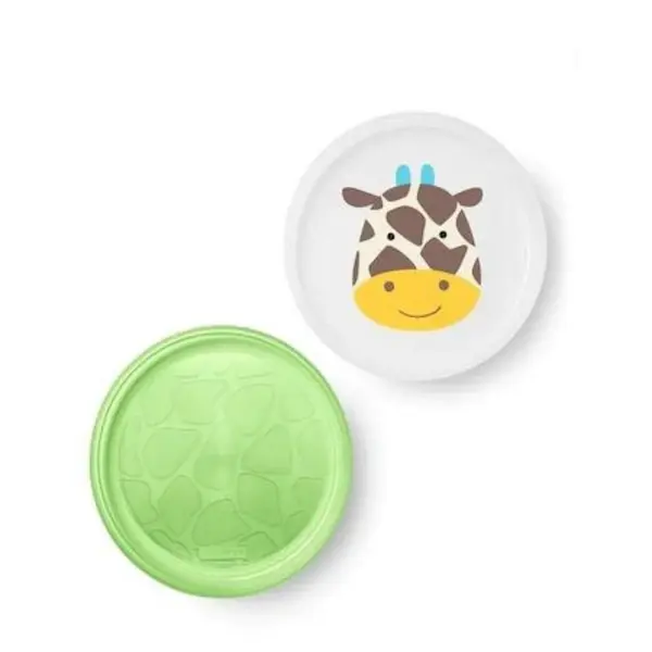 Skip-Hop Set farfurii anti-alunecare, Girafa