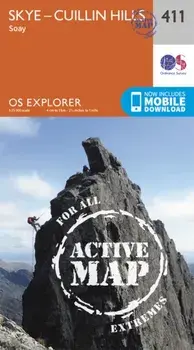 Skye - Cuillin Hills - Soay. September 2015 ed, Sheet Map/Ordnance Survey