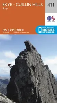Skye - Cuillin Hills - Soay. September 2015 ed, Sheet Map/Ordnance Survey