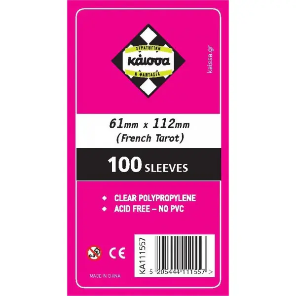 Sleeve-uri Kaissa Magnum French Tarot (100)
