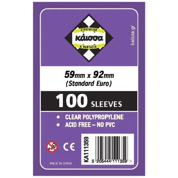 Sleeve-uri Kaissa Standard Euro (100)