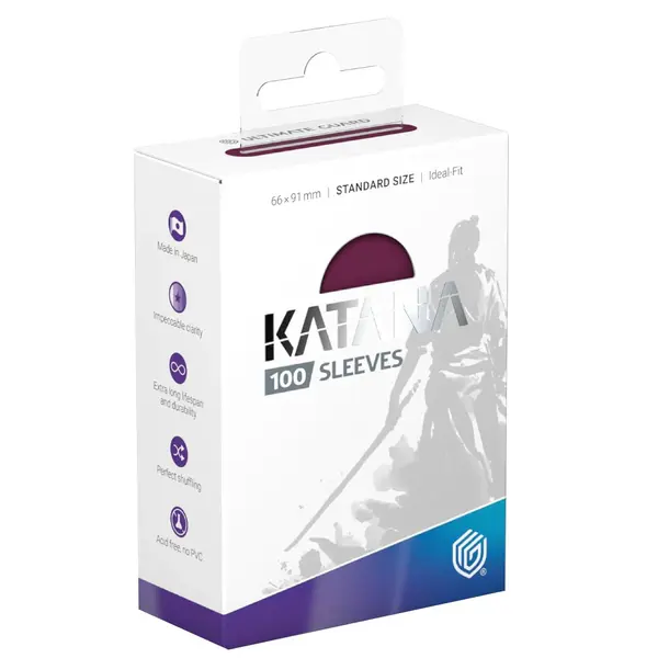 Sleeve-uri Ultimate Guard - Katana Standard Size (100) - Radiant Plum
