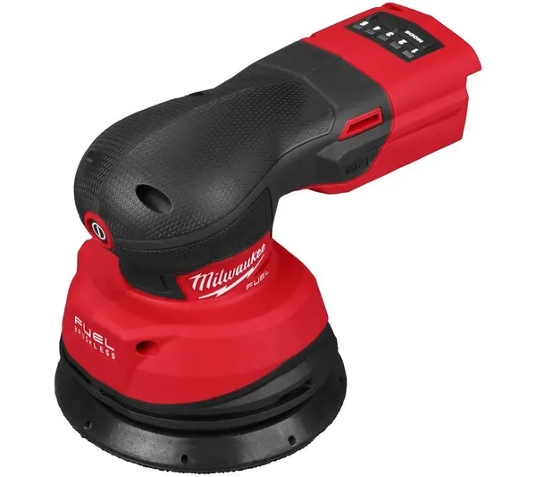 Slefuitor orbital M18 FUEL Milwaukee, 125mm, tehnologie VacLink, adaptor pentru vacuum DEK26, 4933498253
