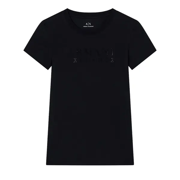 Slim fit black t-shirt Xs
